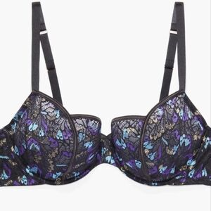 Savage X Fenty Unlined Butterfly Wings Bra 44,DD